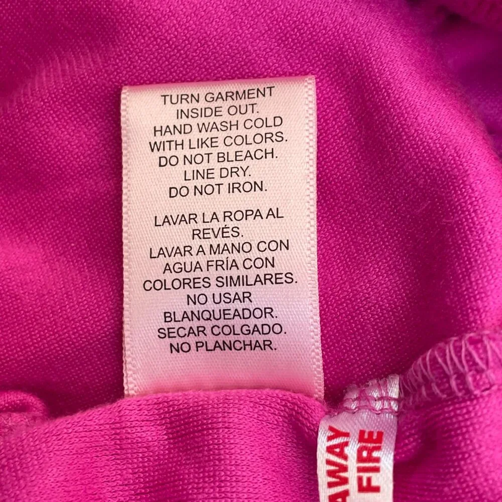 Juicy Couture Velour Lounge Pants Pink Wide Leg Y2K S - Picture 9 of 10